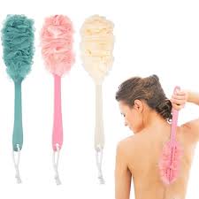 Shower Scrubber Loofah Sponge Bath Body Back Brush